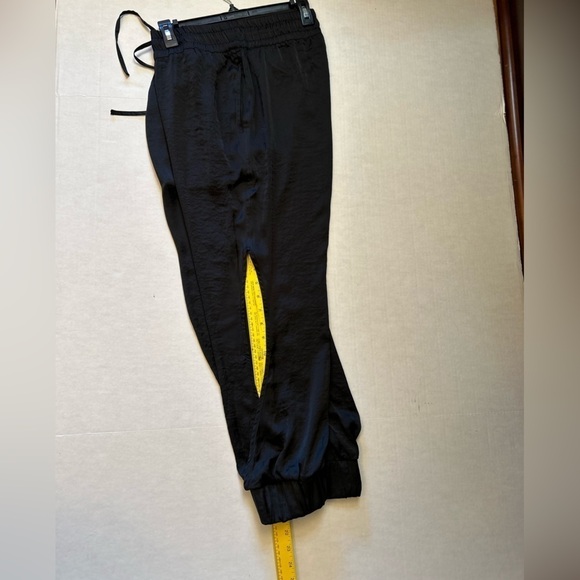 Adore Me women’s black jogger pajama lounge wear pants with slit sides Sz-M. U17 - Picture 10 of 11